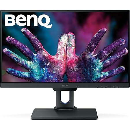 BenQ PD2500Q Designer Monitor (AQCOLOR Technology, 25 inch, 2K WQHD 1440P, sRGB/Rec.709), Grey