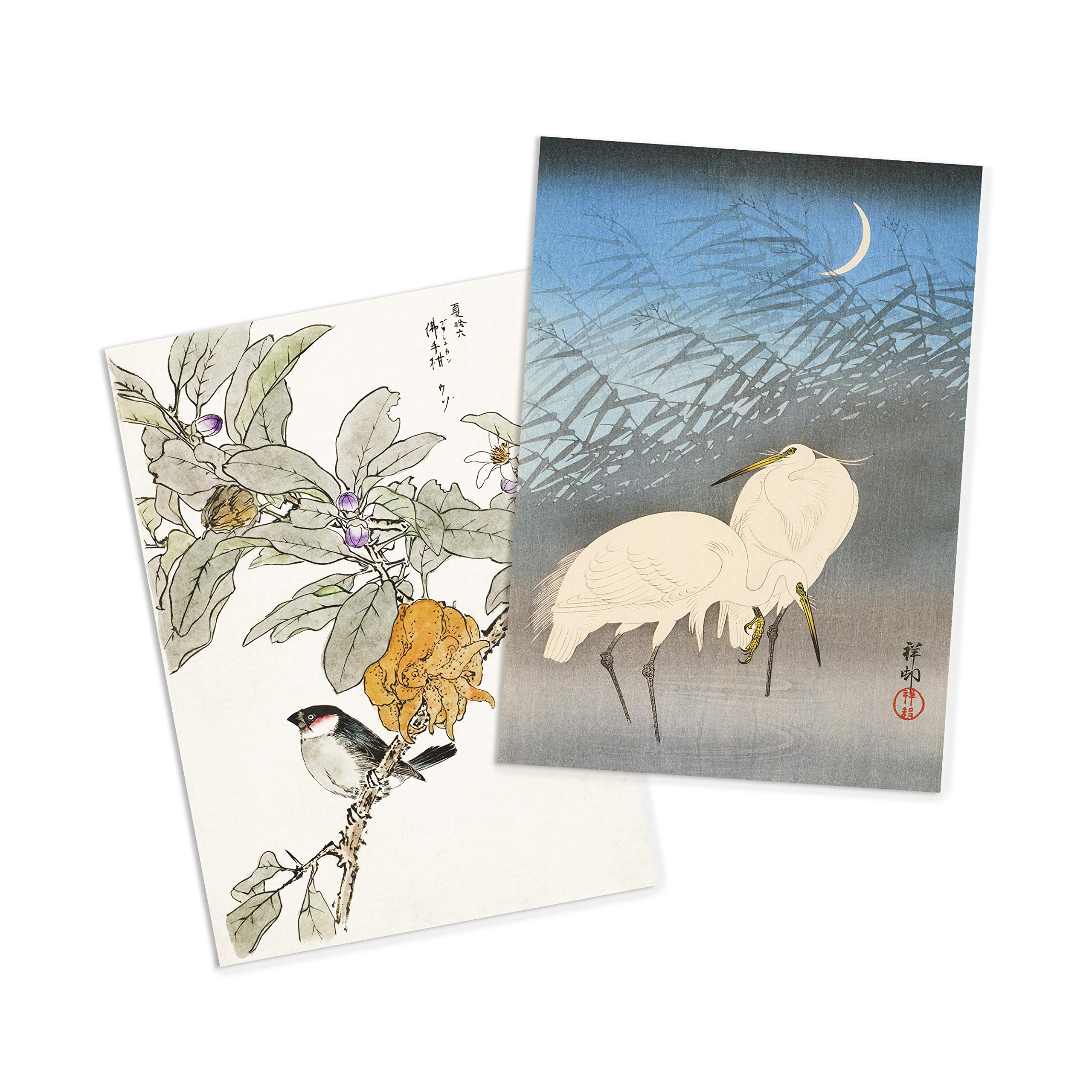 Japanese Ukiyo-e Art Postcards Set of 10 - Postcard Pack Woodblock Cards Gift (Card Set 2), Multicoloured, Standard - Image 4