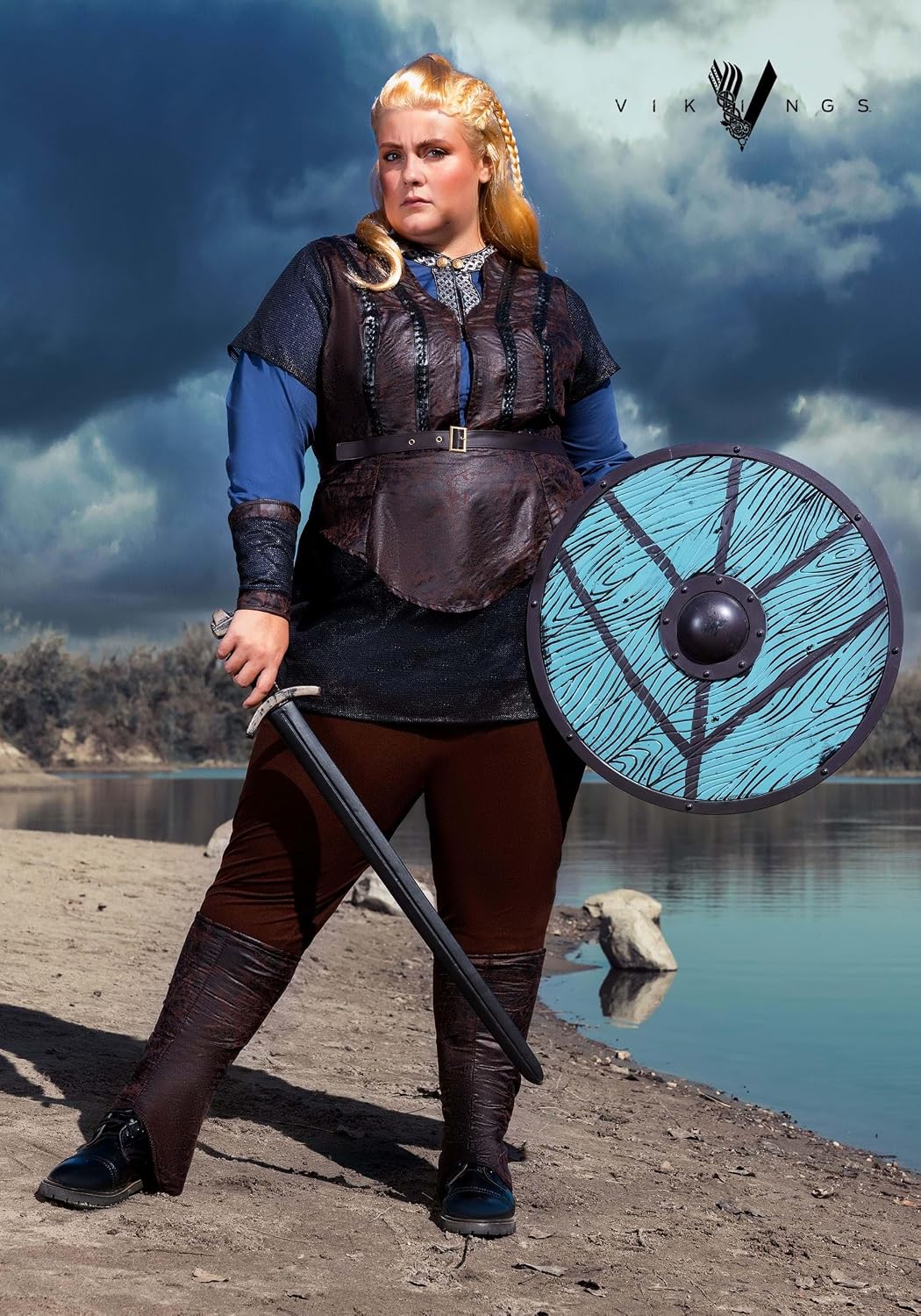 Vikings Plus Size Lagertha Lothbrok Costume for Women
