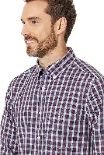 vineyard vines Clssc Fit Gingham Poplin Shirt