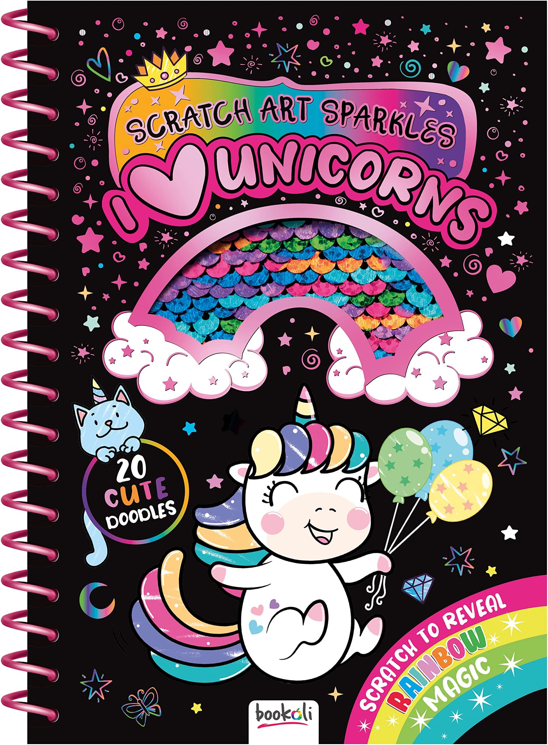 Scratch Art Sparkles: I Love Unicorns