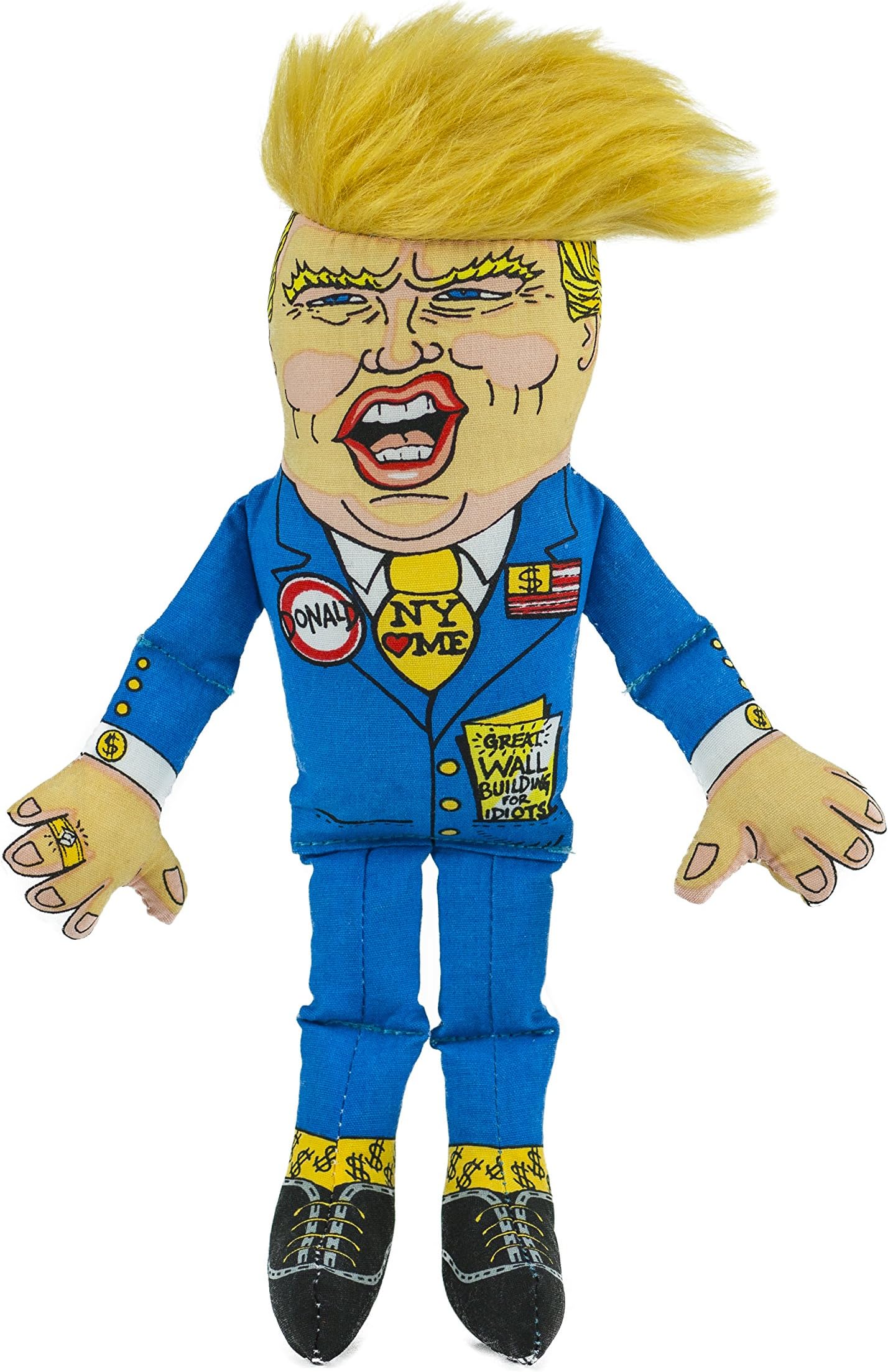 Fuzzu Donald Dog Toy, Medium