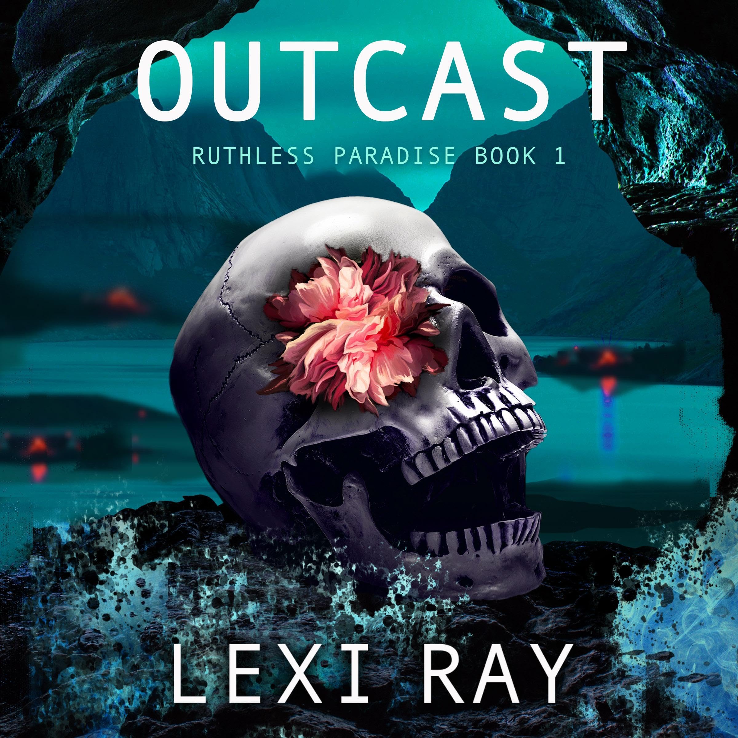 Cover art for Outcast: A Dystopian Island Romance (Ruthless Paradise, Book 1)