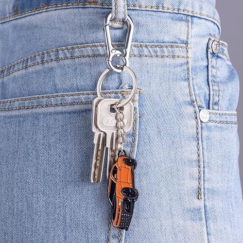 Miniatura 10 de Camaro - Accesorios para llavero, llavero para Chevy Camaro 2022 2023 2024 gris