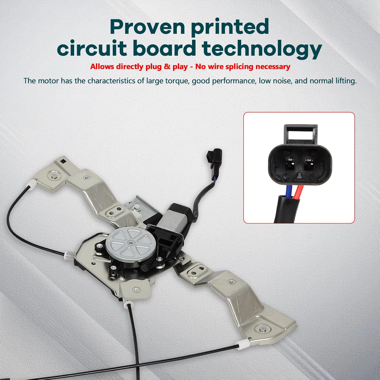 FINDAUTO 741-385 Front Right Side Power Window Regulator with MotorFit for 2005 2006 2007 2008 2009 2010 for Chevrolet Cobalt,2006 for Pontiac G4,2007-2010 for Pontiac G5