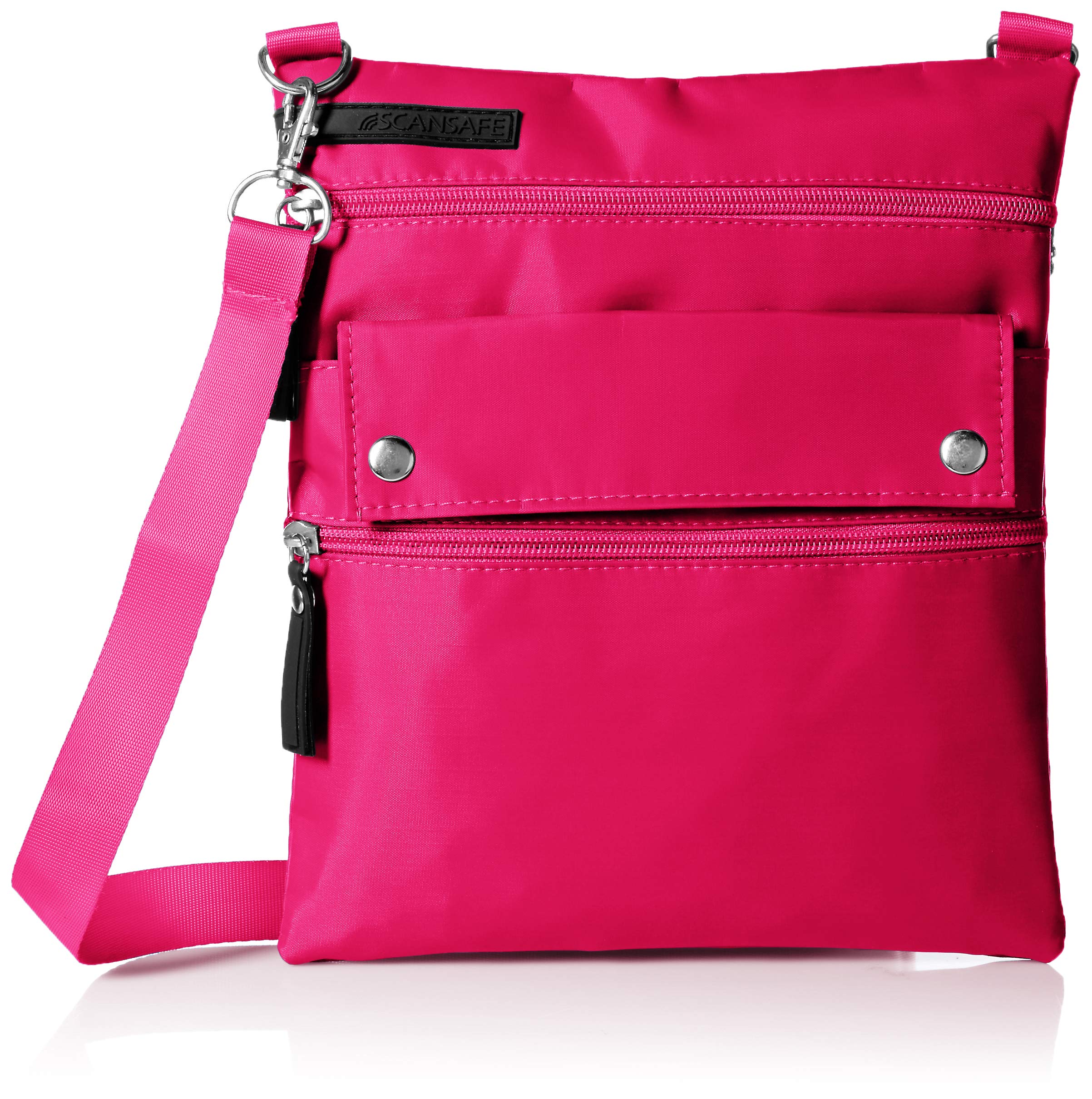 Safescan ScanSafe Journey Crossbody Bag with RFID Protection, Pink