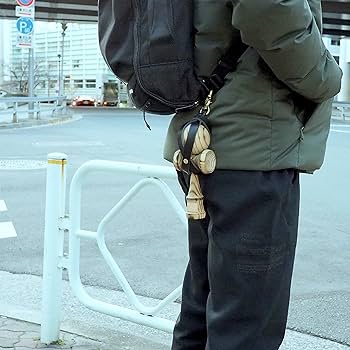 blackmeansのレザーけん玉入れアクセサリー blackmeansのレザーけん玉入れアクセサリー blackmeansのレザー