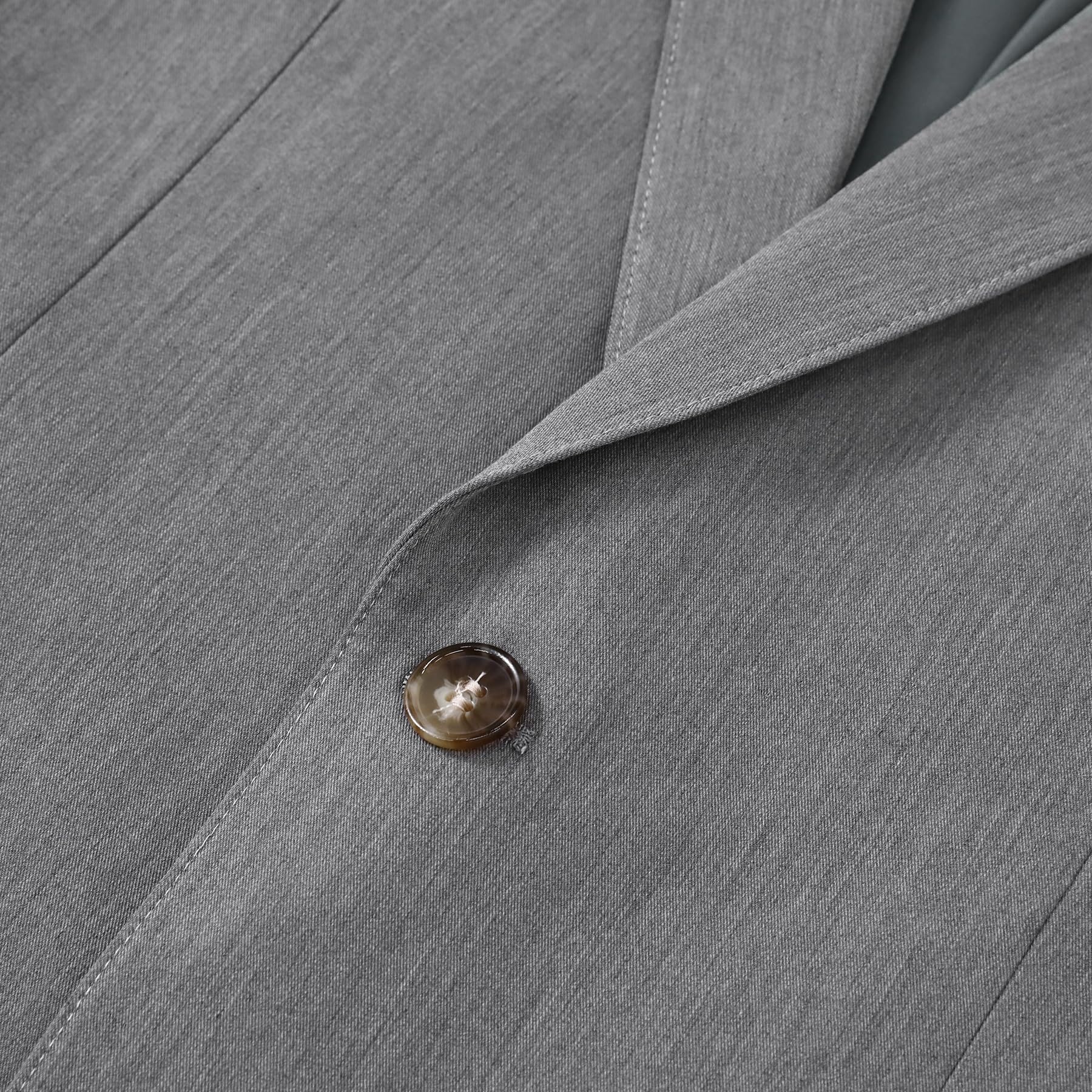 YFFUSHI Blazer Uomo Regular Fit Casual Sportivo Giacca Completo 2 Bottoni Elegante per Ufficio