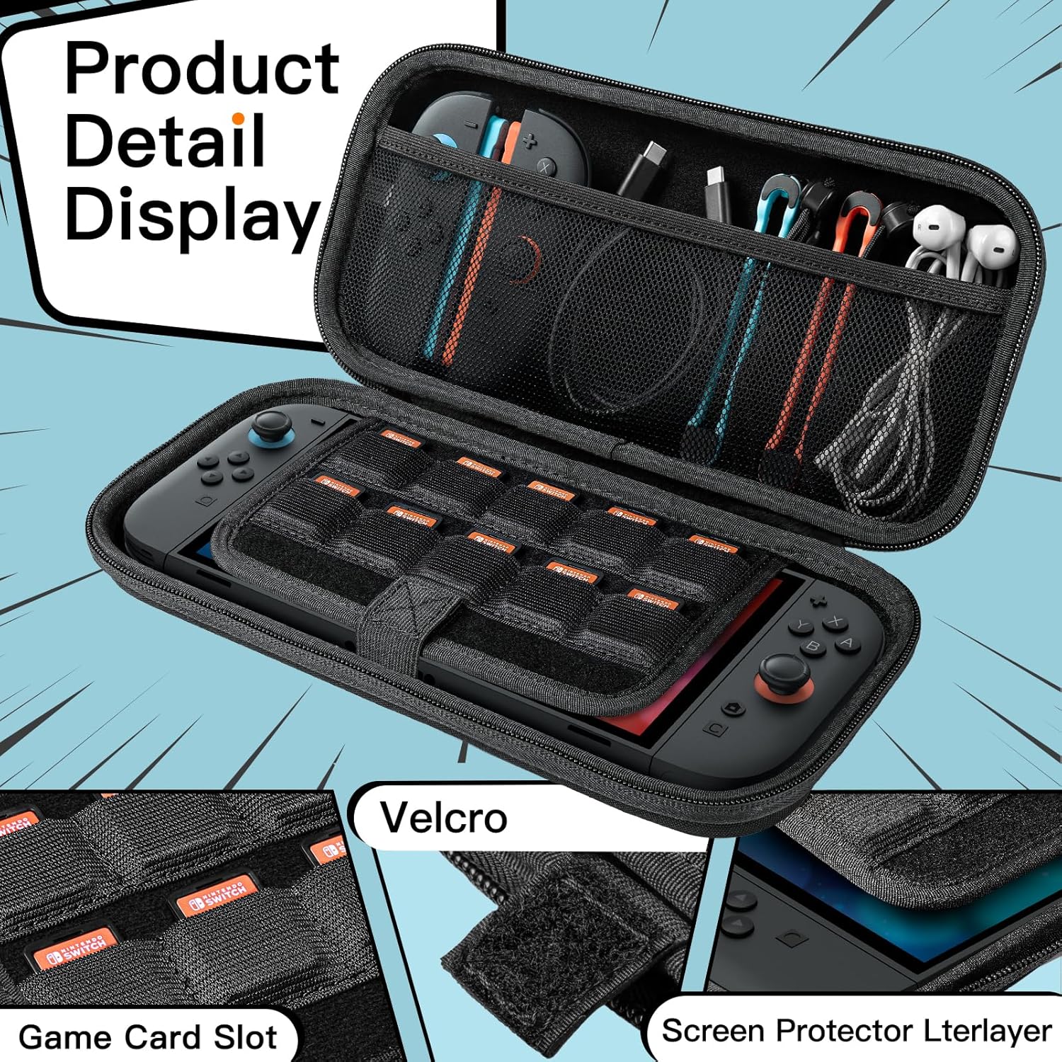 JETech Nintendo Switch 2 tok részletek