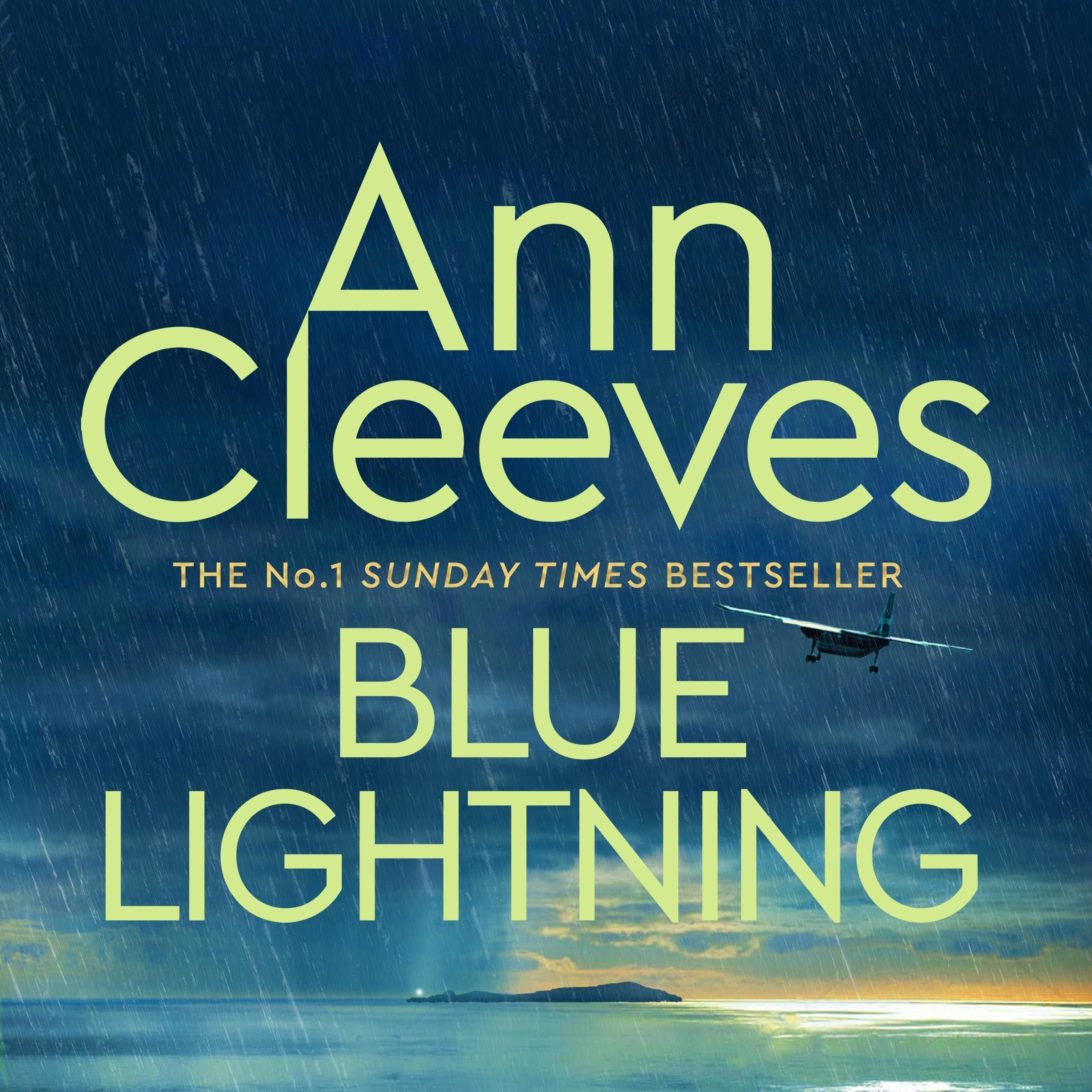 Cover art for Blue Lightning: The Shetland Series 4