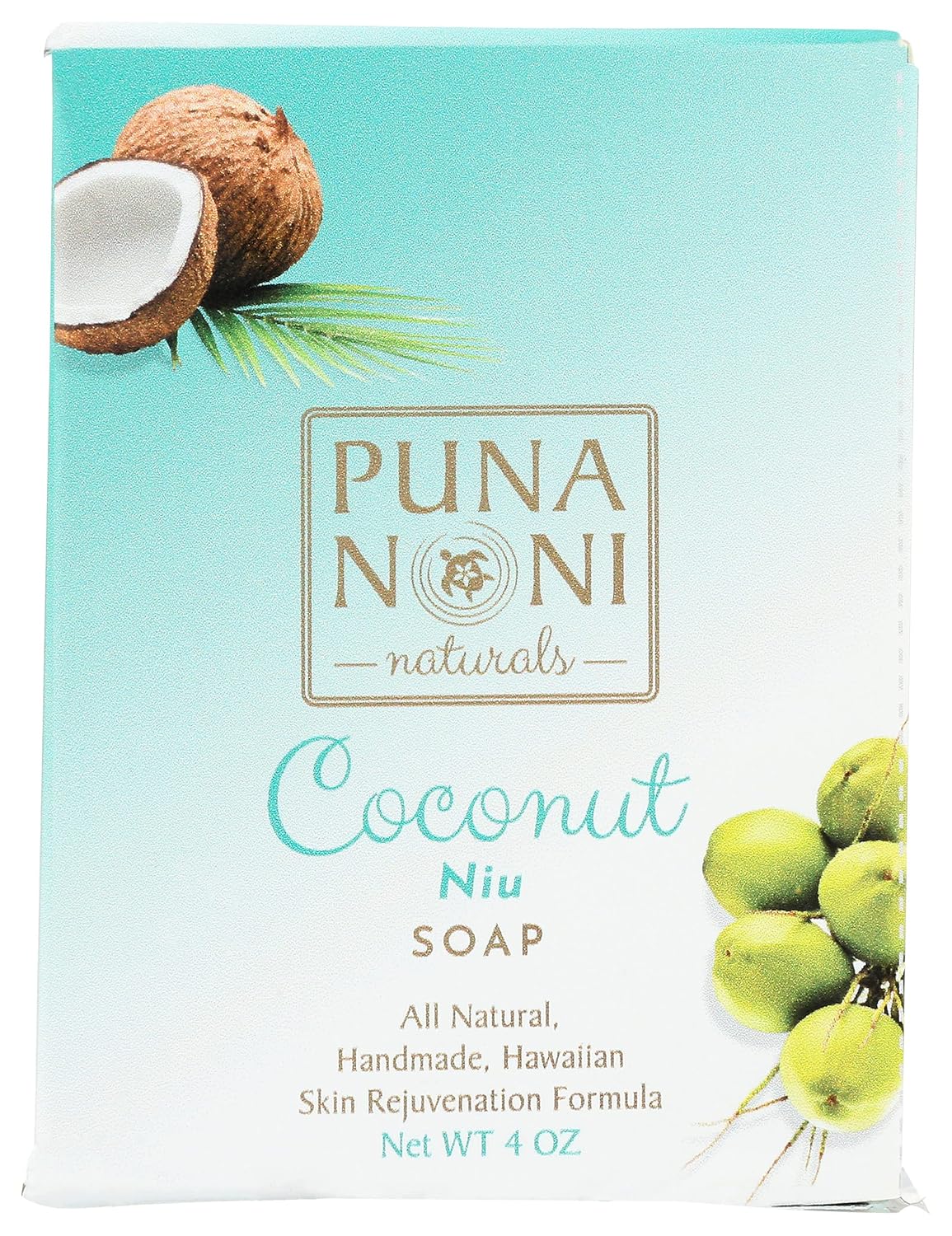 Puna Noni, Soap Coconut Milk, 4 Ounce Beauty & Personal Care