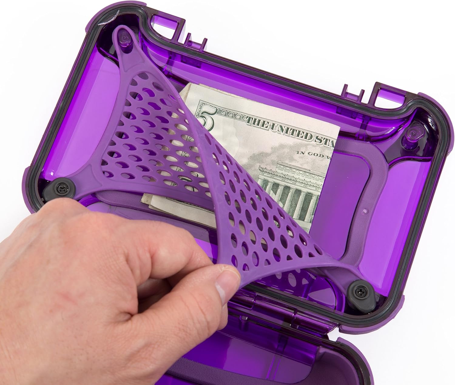 Blасk Frіdау 🔥 Nanuk 330-0013 Nano Series Waterproof Large Hard Case for Phones, Cameras and Electronics (Purple)