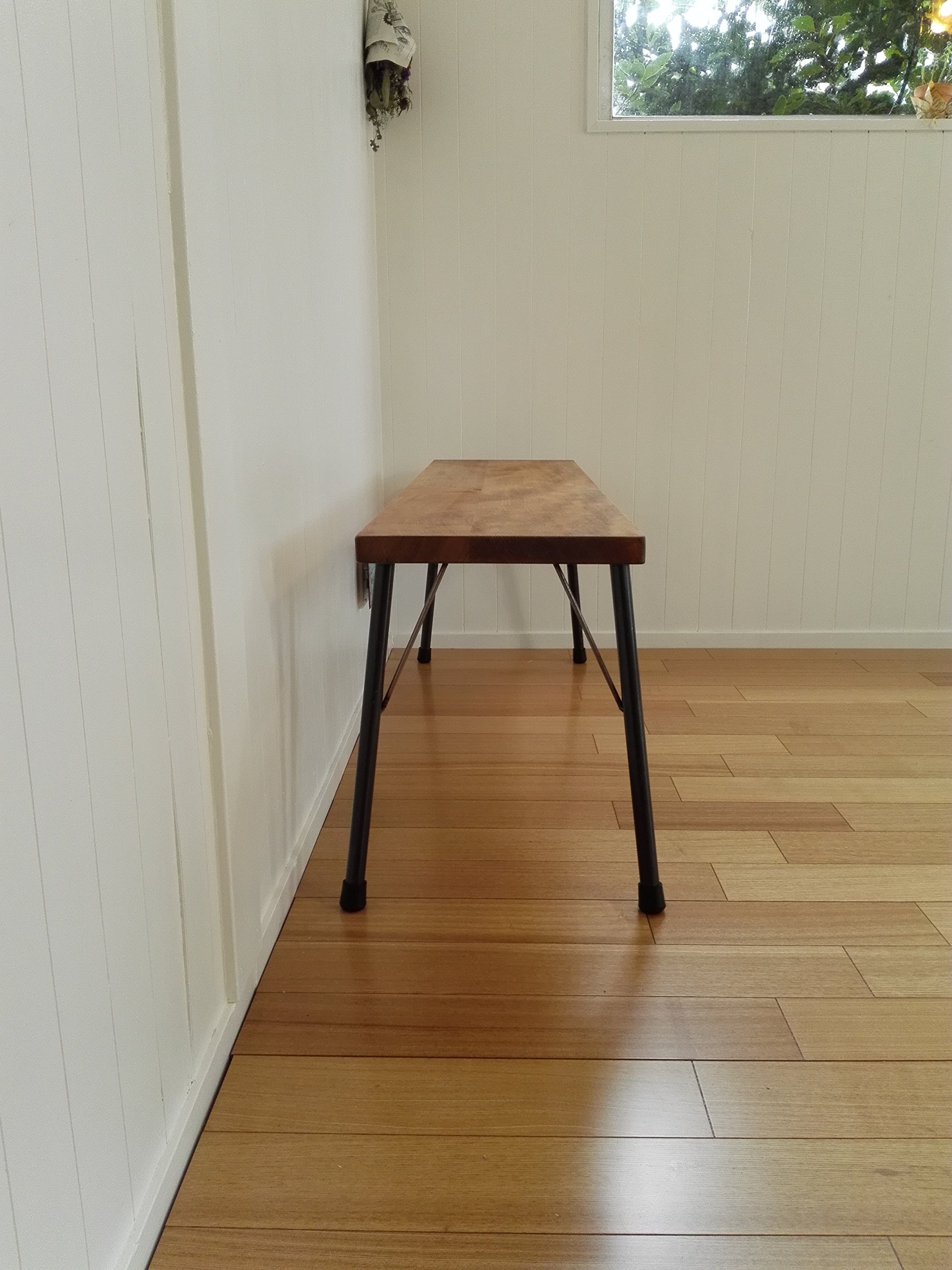 ハンドメイド　腰掛け　ベンチ　オーダー受け付けます サイズオーダー可能2人掛けベンチ】 受注制作／玄関ベンチ／ダイニング
