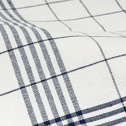 Miniatura 4 de Paños de cocina de algodón azul para cocina, 100% algodón, paquete de 6, paños de cocina de 30 x 20 pulgadas para hornear, altamente absorbentes,