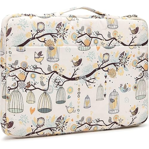 Kinmac 360° Protective Laptop Sleeve with Handle Laptop Computer Case Bag for LG Gram 16 inch and 15.6 inch-16 inch Laptop (KF-11)