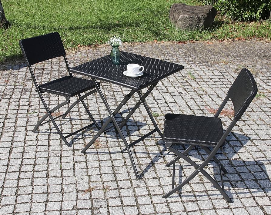 Amazon｜不二貿易 テーブル&チェアセット 3点セット 幅61.5×奥行