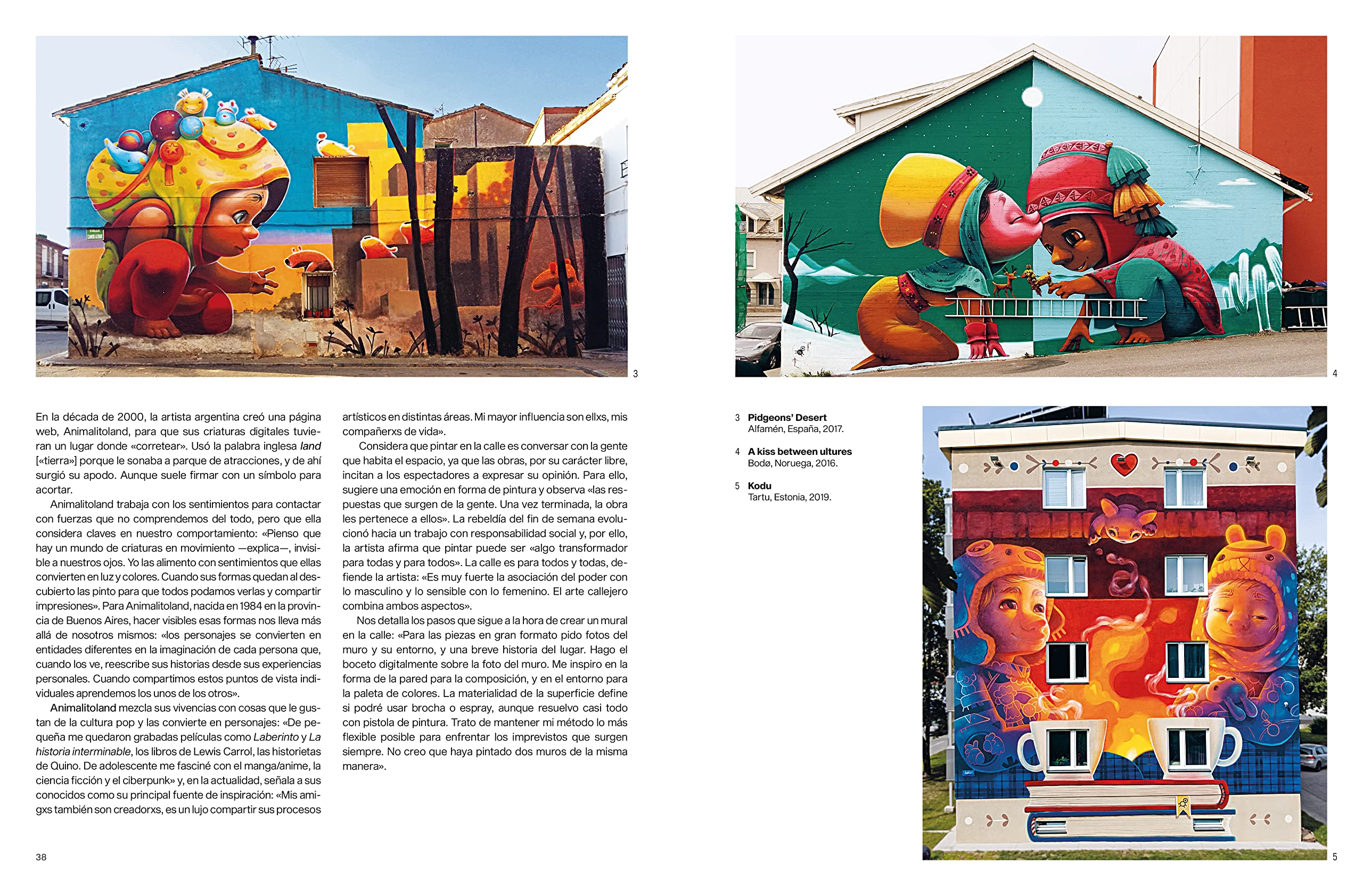 Street art firmado por mujeres. 50 artistas contemporáneas del arte urbano, muralimo y grafiti
