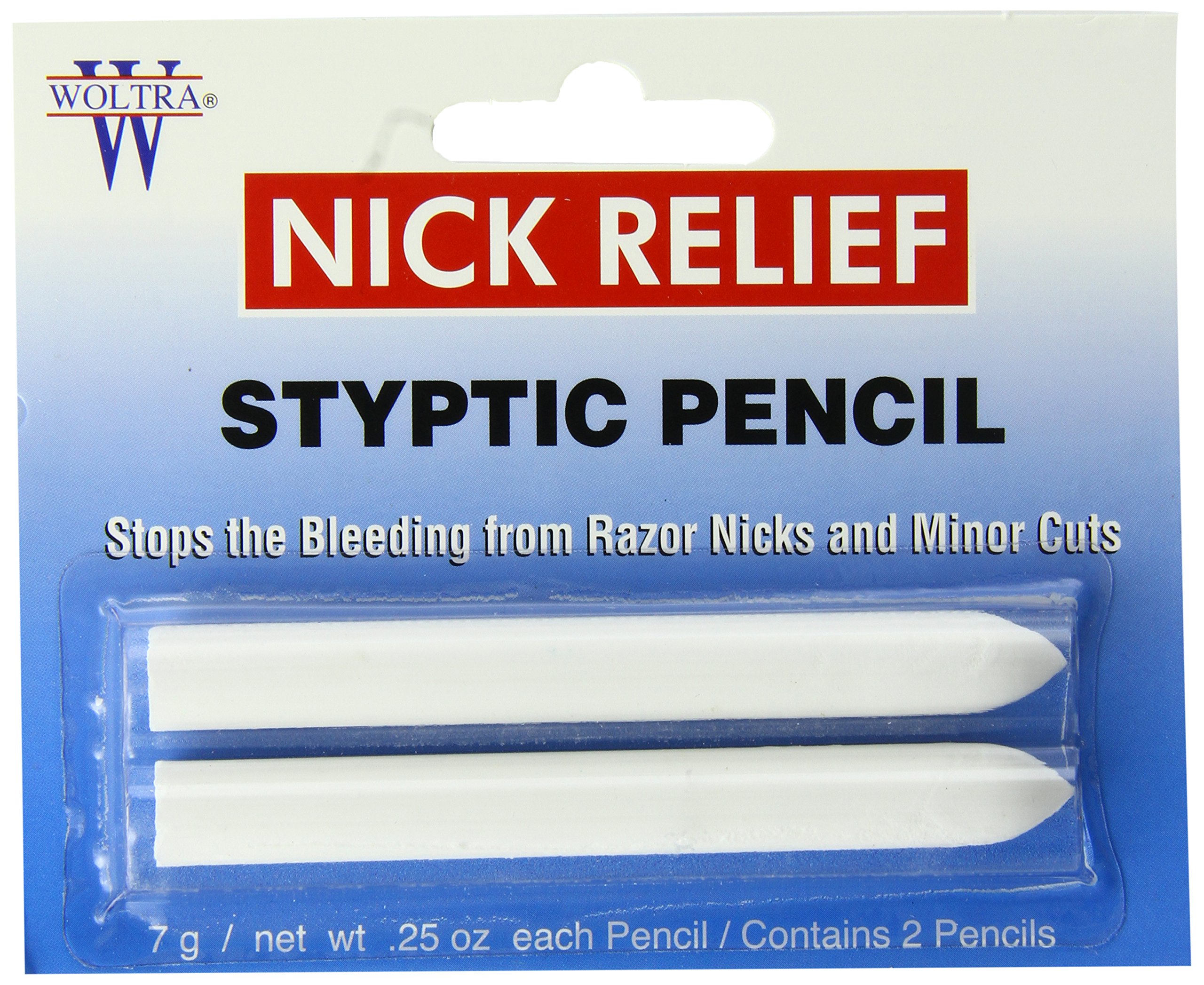 Woltra Styptic Pencil Small, 0.25-Ounce (Pack of 12)