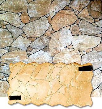 Polyurethane Mat Stamp STONES | Texturing Pattern Decorative Concrete Cement Imprint Texture Stamping
