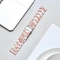 Vista 14 de BINLUN Resin Watch Bands Replacement Watch Straps for Men Women 14 Colors Watchbands Lightweight 12/14/16/18/20/22mm Wrist Bands Fashion