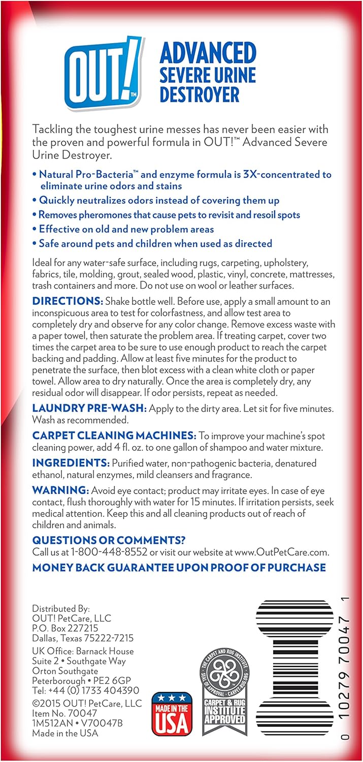 out advanced urine destroyer