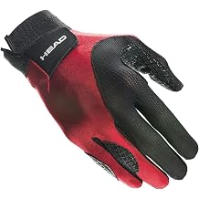 HEAD Leather Racquetball Glove - Web Extra Grip Breathable Glove for Right & Left Hand