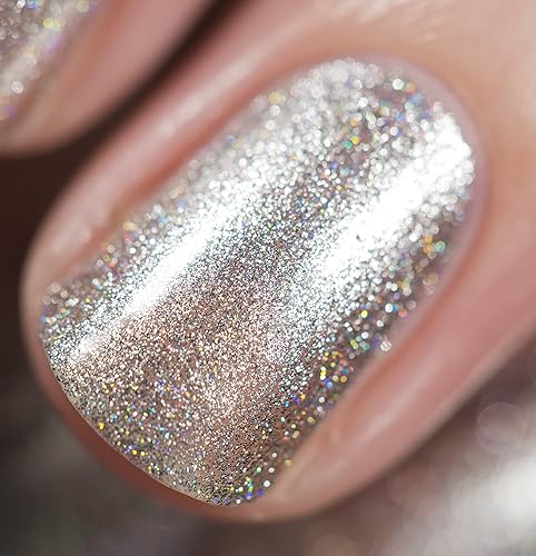 Miniatura 2154 de ILNP Madison Ave Esmalte de uñas holográfico metálico rosa antiguo