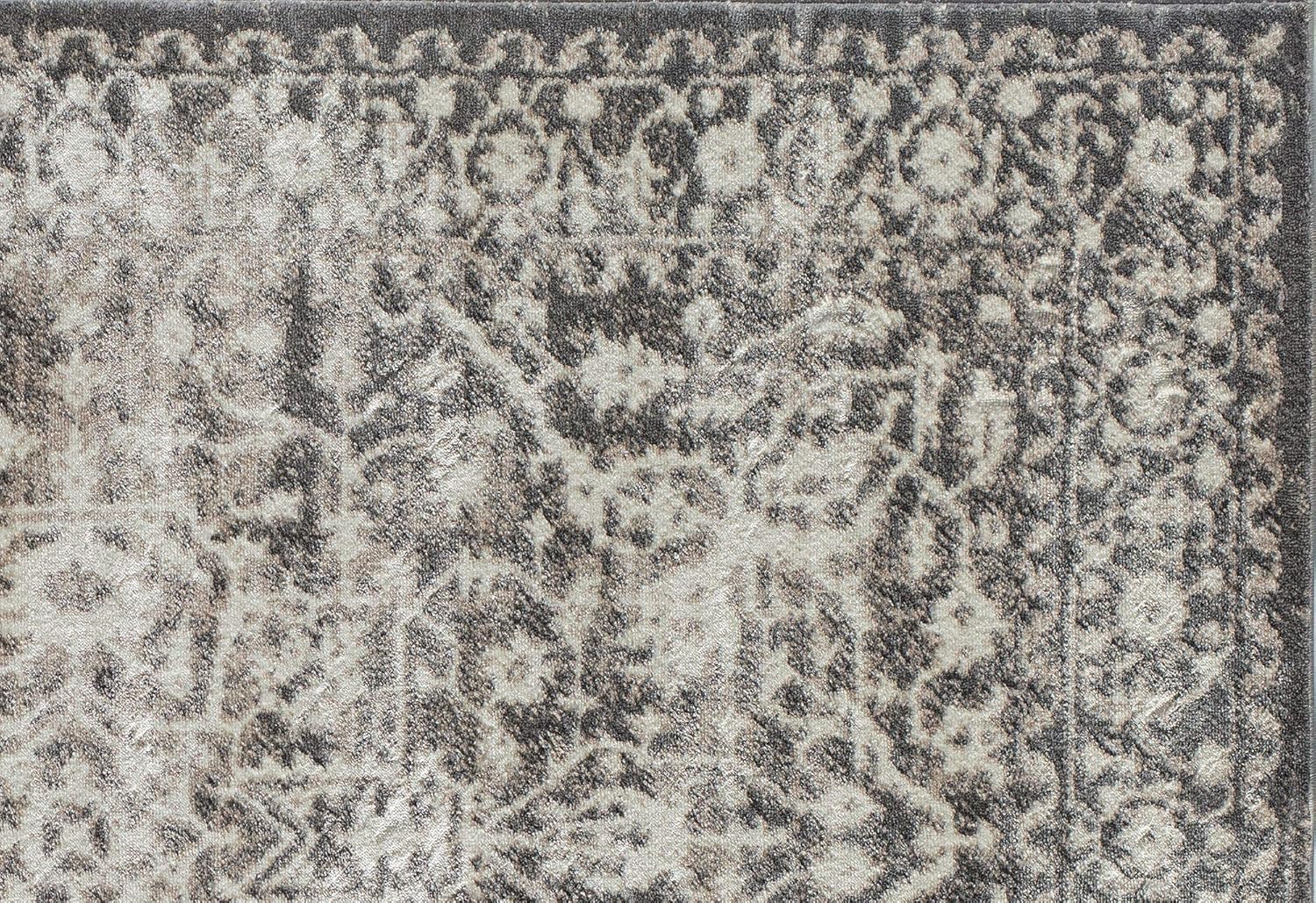 Rugs America LX20B Stone Transitional Oriental 2x4 Area Rug 2' x 4'