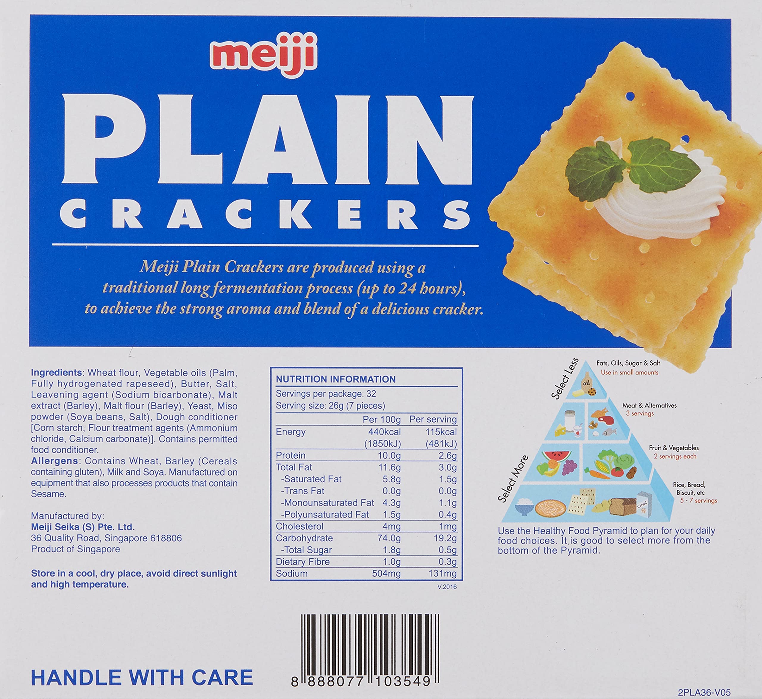 Meiji Plain Crackers Oats NTUC FairPrice ubicaciondepersonas.cdmx.gob.mx