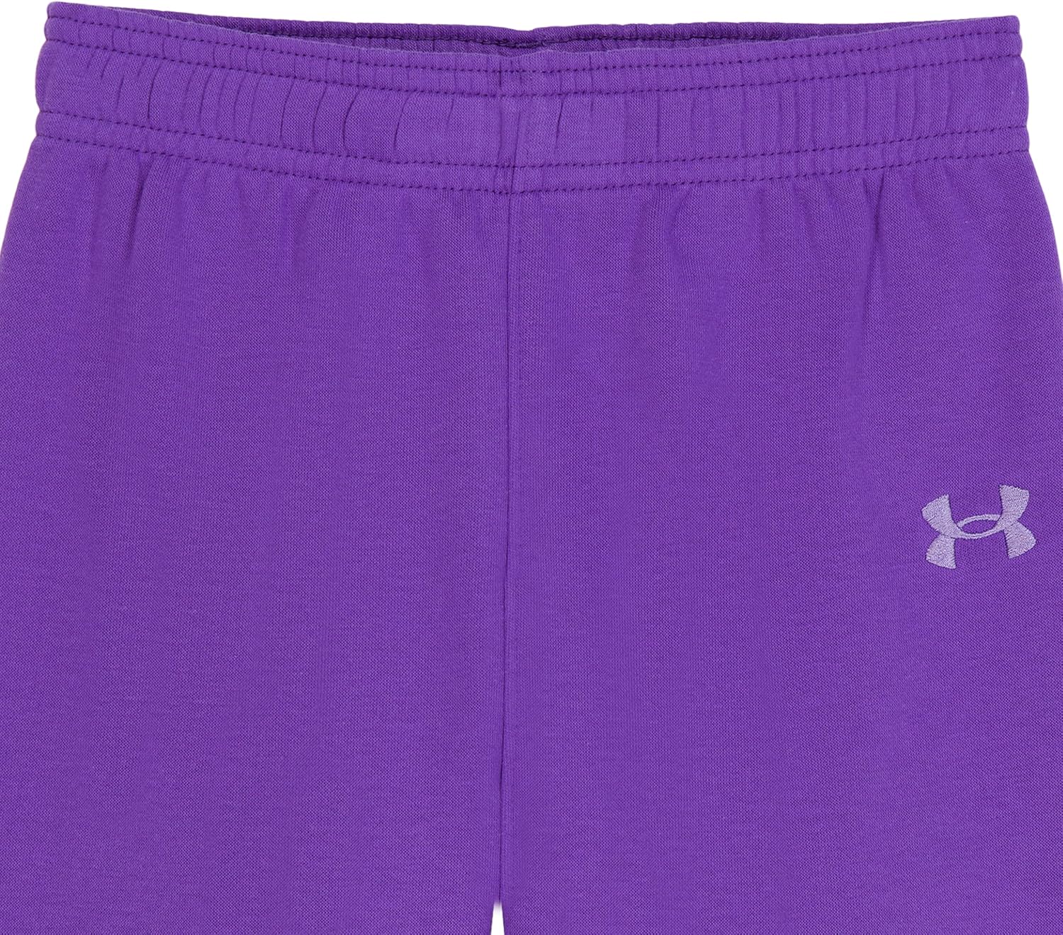 Under Armour Girls 2-piece Fleece Sweatshirt and Sweatpants Set, Soft & Comfortable