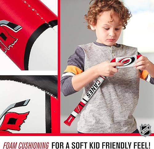 Vista 57 de Franklin Sports NHL Team - Juego de mini palos de hockey suaves – NHL Team de espuma suave Mini palo de hockey y pelota – Gran juguete para niños