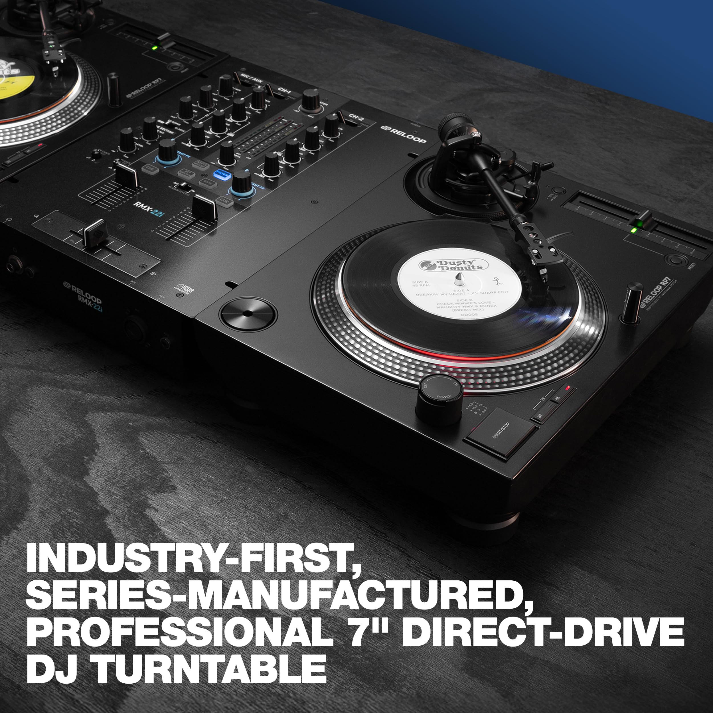 Reloop System gramofonu RP-7 Professional 7''