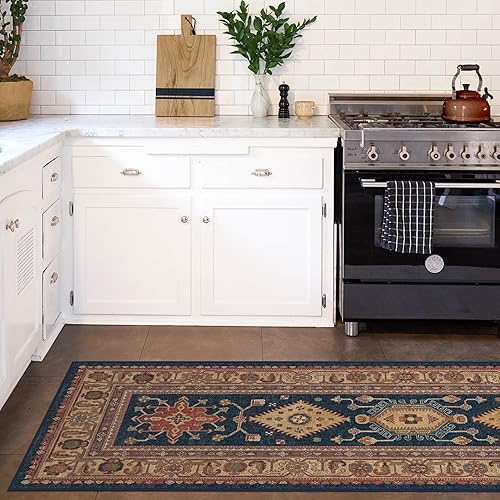 Miniatura 9 de Ruggable Cambria - Alfombra lavable, perfecta para sala de estar, dormitorio, cocina, apta para mascotas y niños, no tóxica, resistente a las