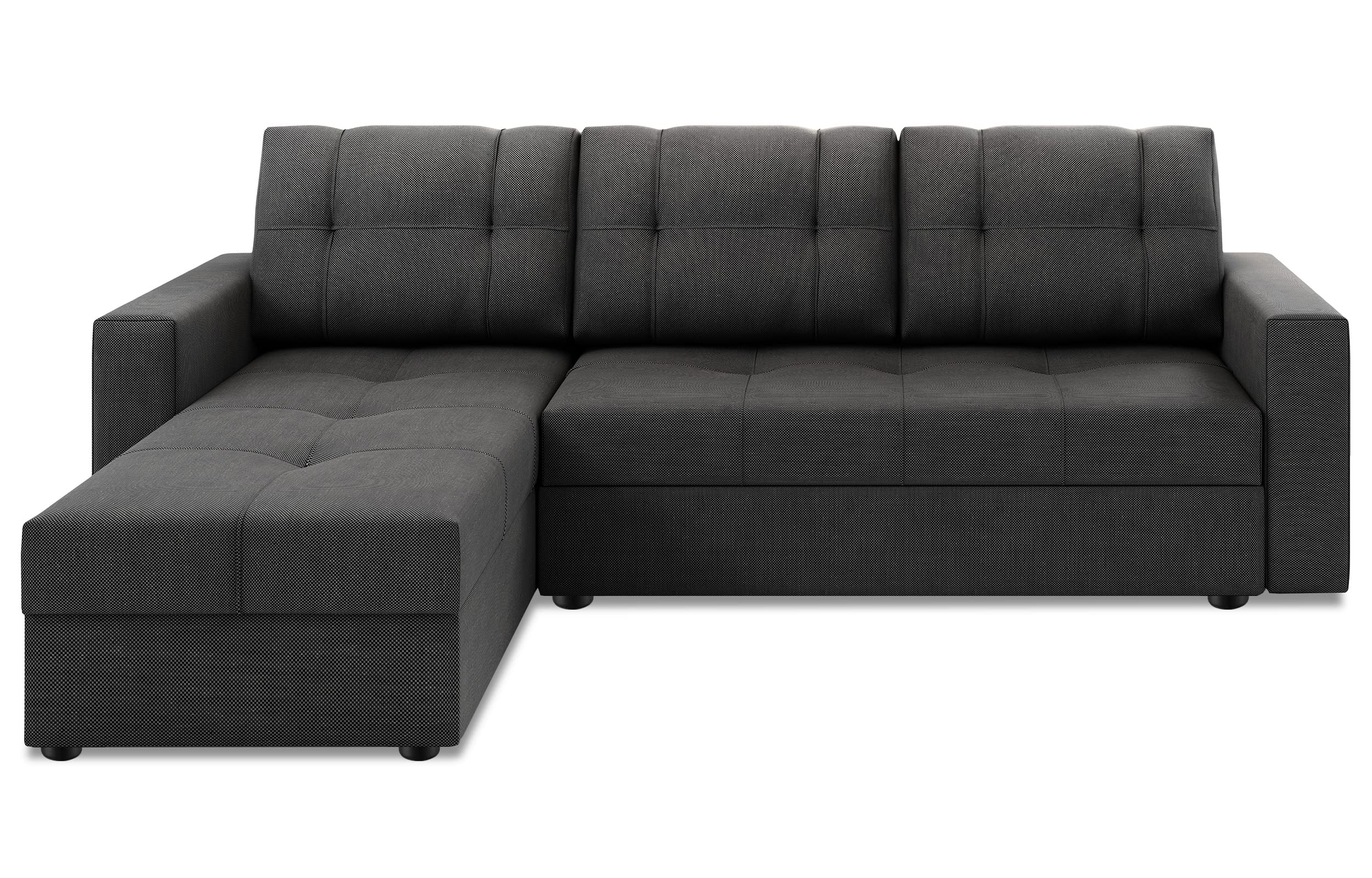 Buy Blisswood L Shape Sofa Bed, Corner Sofa Bed with Storage, High Back