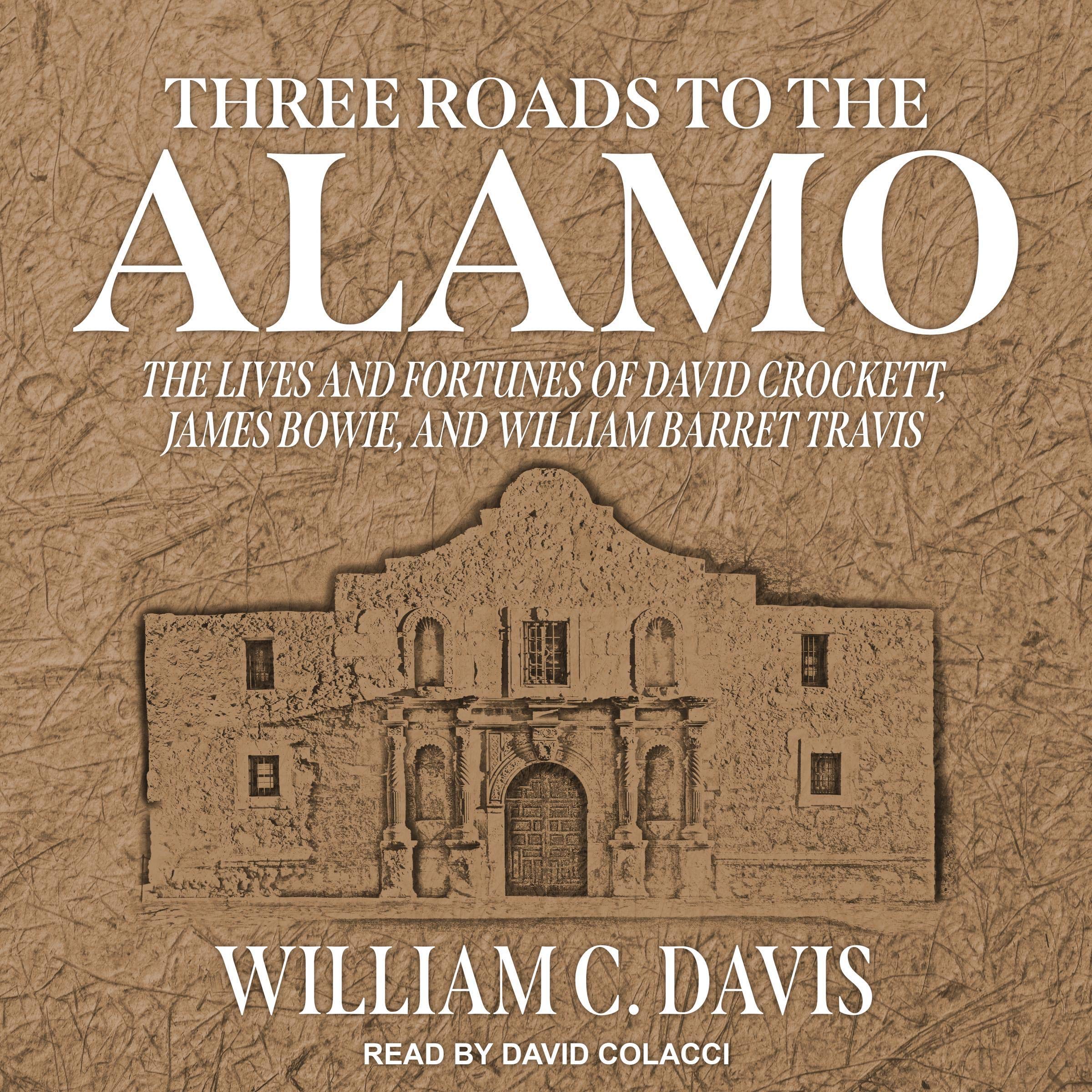 Cover art for Three Roads to the Alamo