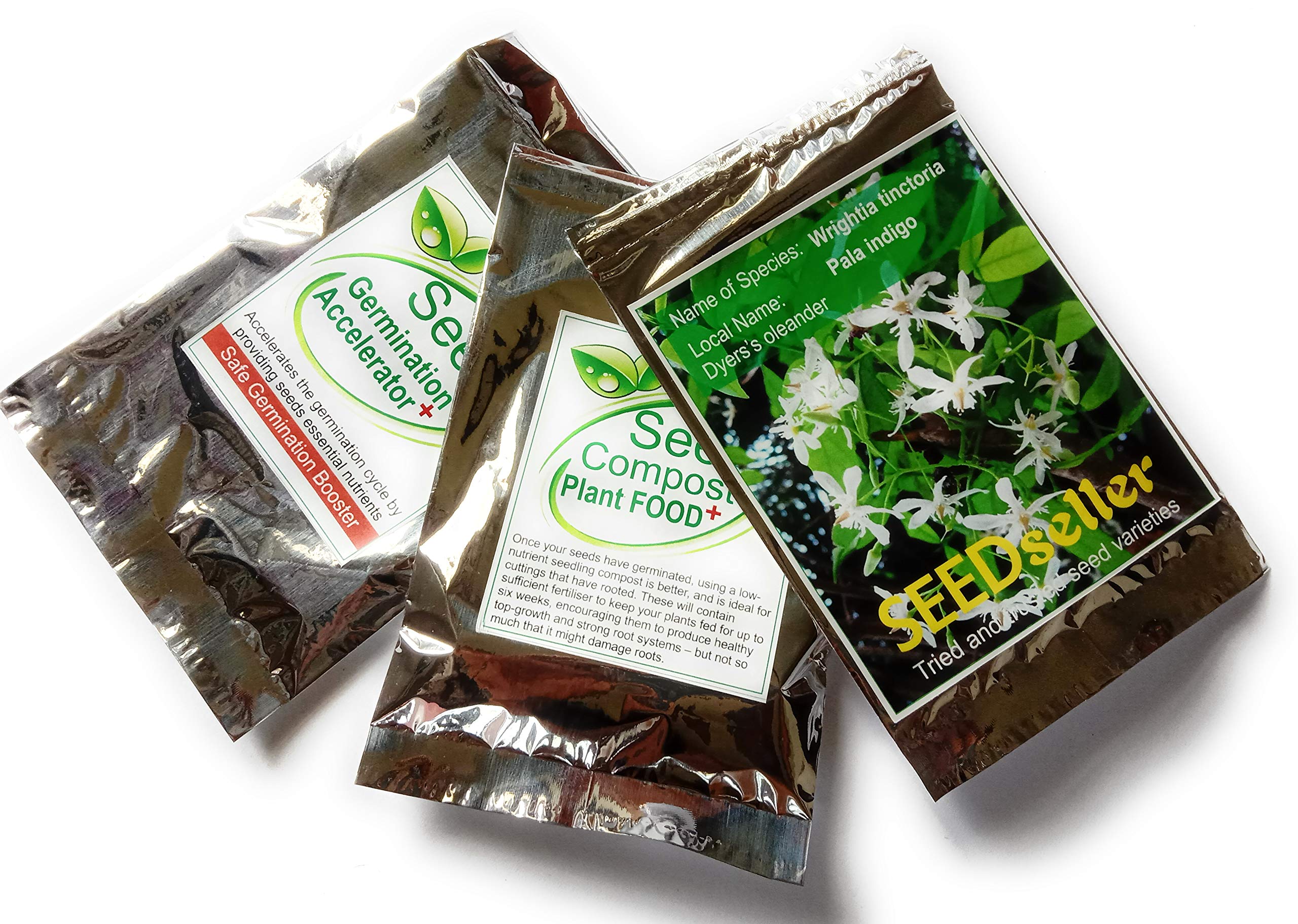 SEEDseller Precious Wrightia Tinctoria Pala Indigo Seeds A Medicinal Plant in Ayurveda, Flowering Tree Dyerss Oleander, Sweet Indrajao, Ivory Wood, Duhi, Mitaindarjau Kapar, Danthapala, 200 Seeds (B01CUMG8AG) Amazon Price History, Amazon Price Tracker