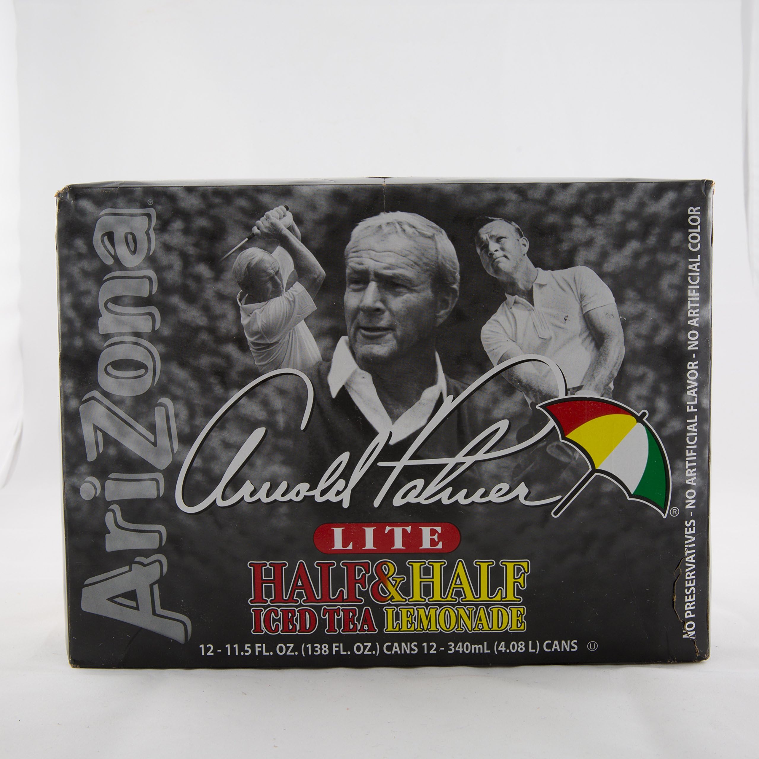 Arnold Palmer Lite Half & Half Iced Tea/Lemonade, 11.5 Ounce, 12 Count