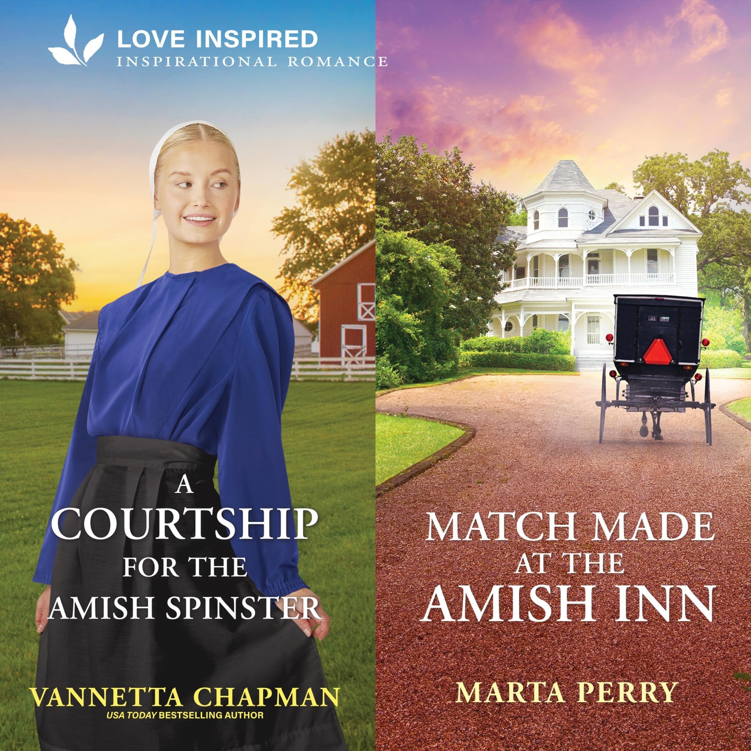A Courtship for the Amish Spinster & Match Made at the Amish Inn