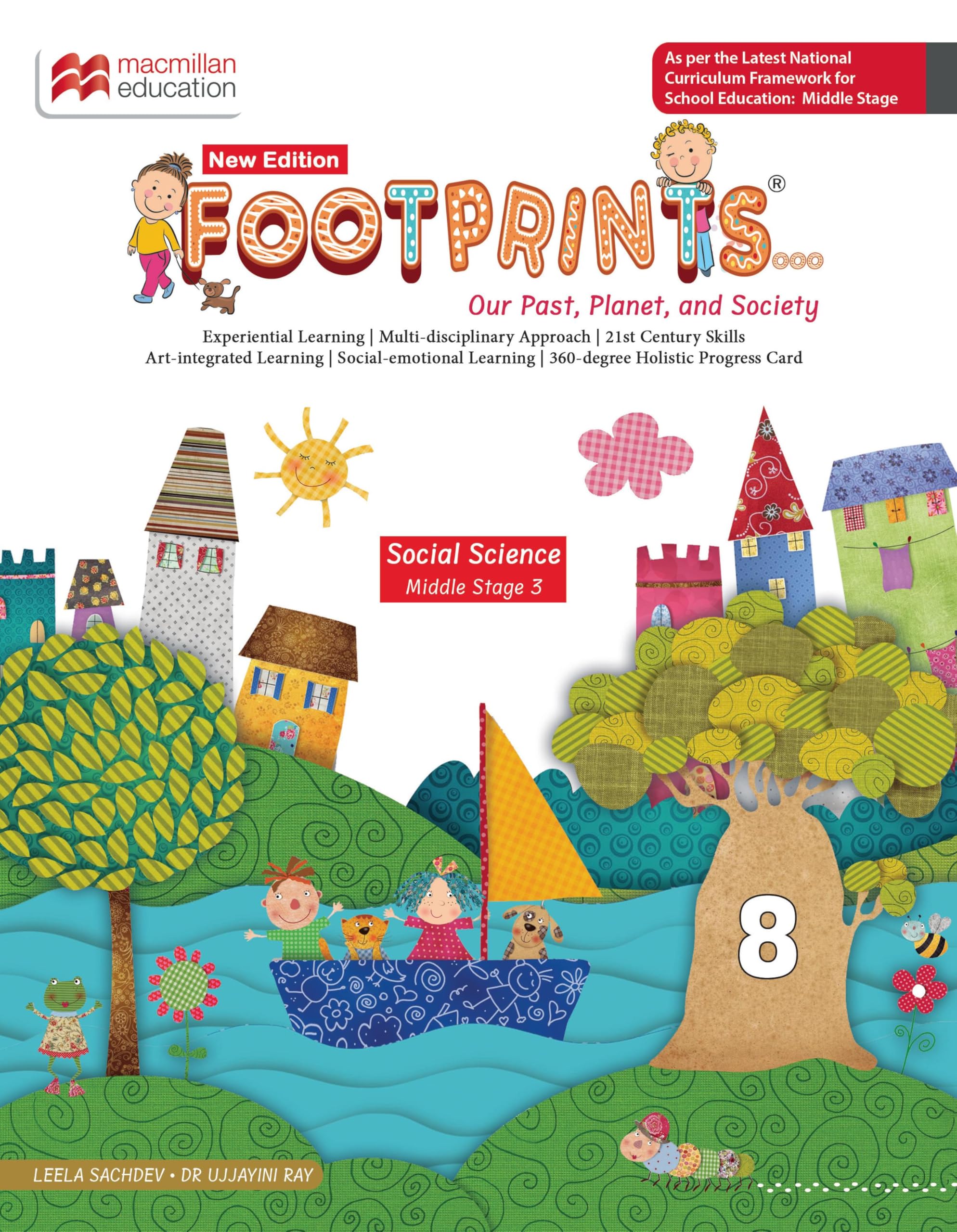 Footprints Reader 2024 Class 8 Integrated Social Science Series
