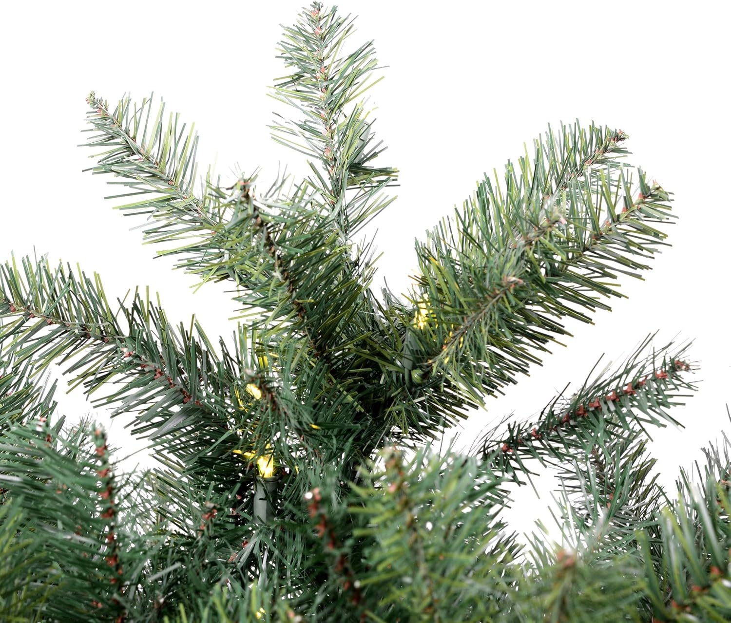 Vickerman 6.5' Salem Pencil Pine Artificial Christmas Tree - Warm White LED Dura-lit Lights - Faux Christmas Tree - Seasonal Indoor Home Decor - Reliable and Durable