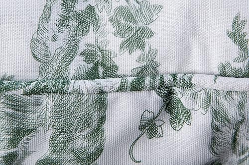 Miniatura 7 de Maison d' Hermine Fundas de almohada decorativas de 20 x 20 pulgadas, cuadradas, 100% algodón, con cremallera invisible para sofá, silla, sofá,