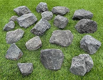 庭石　置き石 楽天市場】庭石 置き石 ラフ 20kg ホワイト 白色 白砂利 90-120mm 120