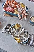 Vista 4 de Staub Ceramic Rectangular Baking Dish Set, Casserole Dish, 2-Piece, Rustic Turquoise