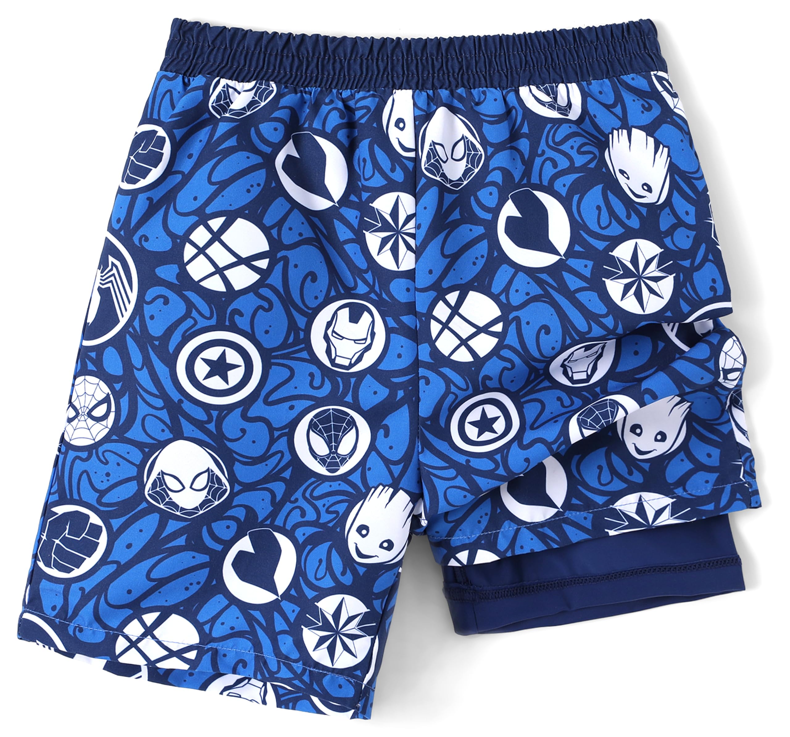 Disney Marvel Star Wars Swim Trunks Spiderman Hulk Toy Story Boy Short6M-9Y