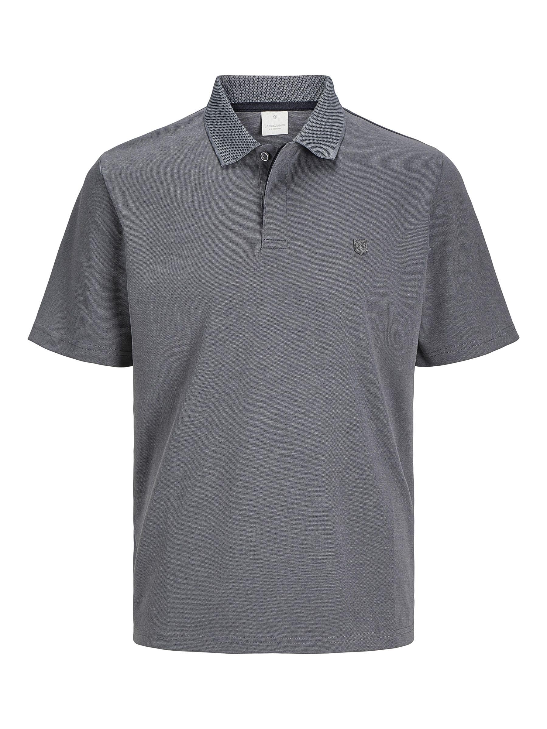JACK & JONES Herren Male Einfarbig Poloshirt Jprccrodney Ss Polo Noos