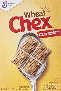 General Mills Cereal, Wheat Chex, 14 Oz