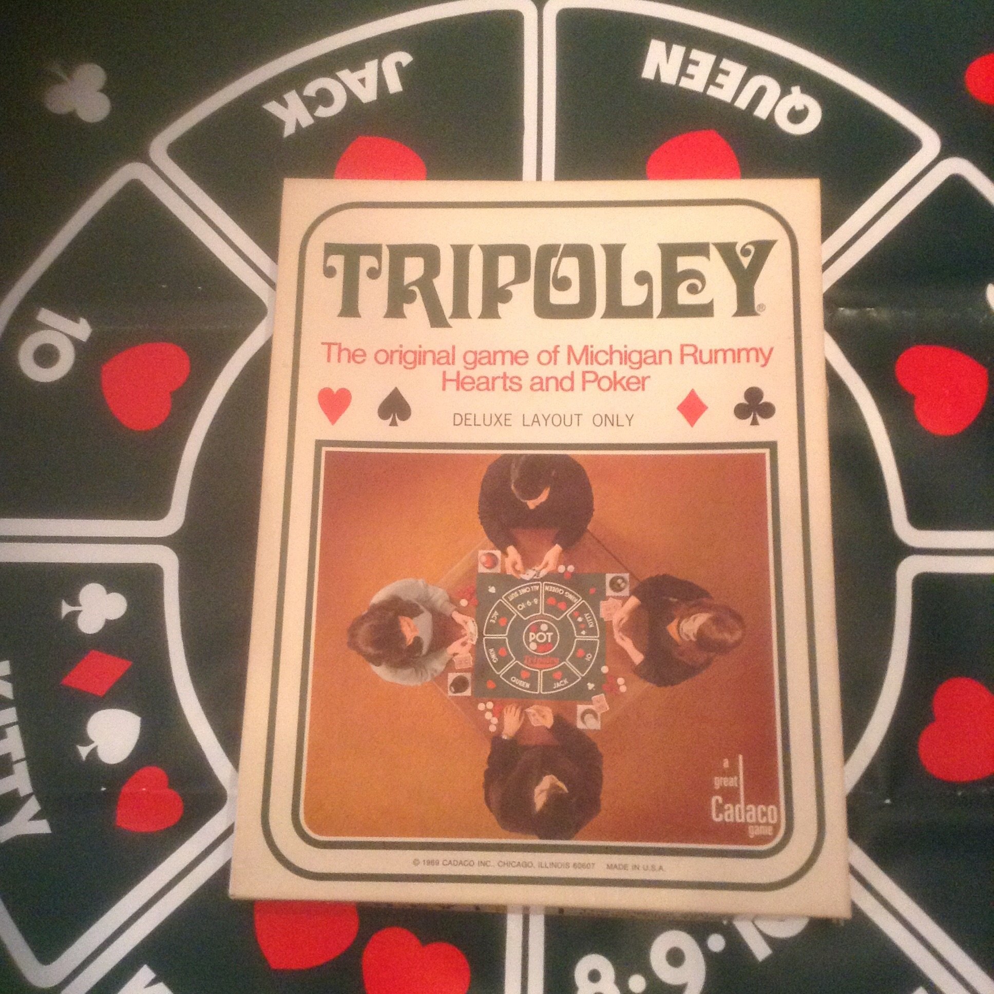 Buy TRIPOLEY: DELUXE LAYOUT ONLY (no cards/chips) (1969) Online at  desertcartJamaica