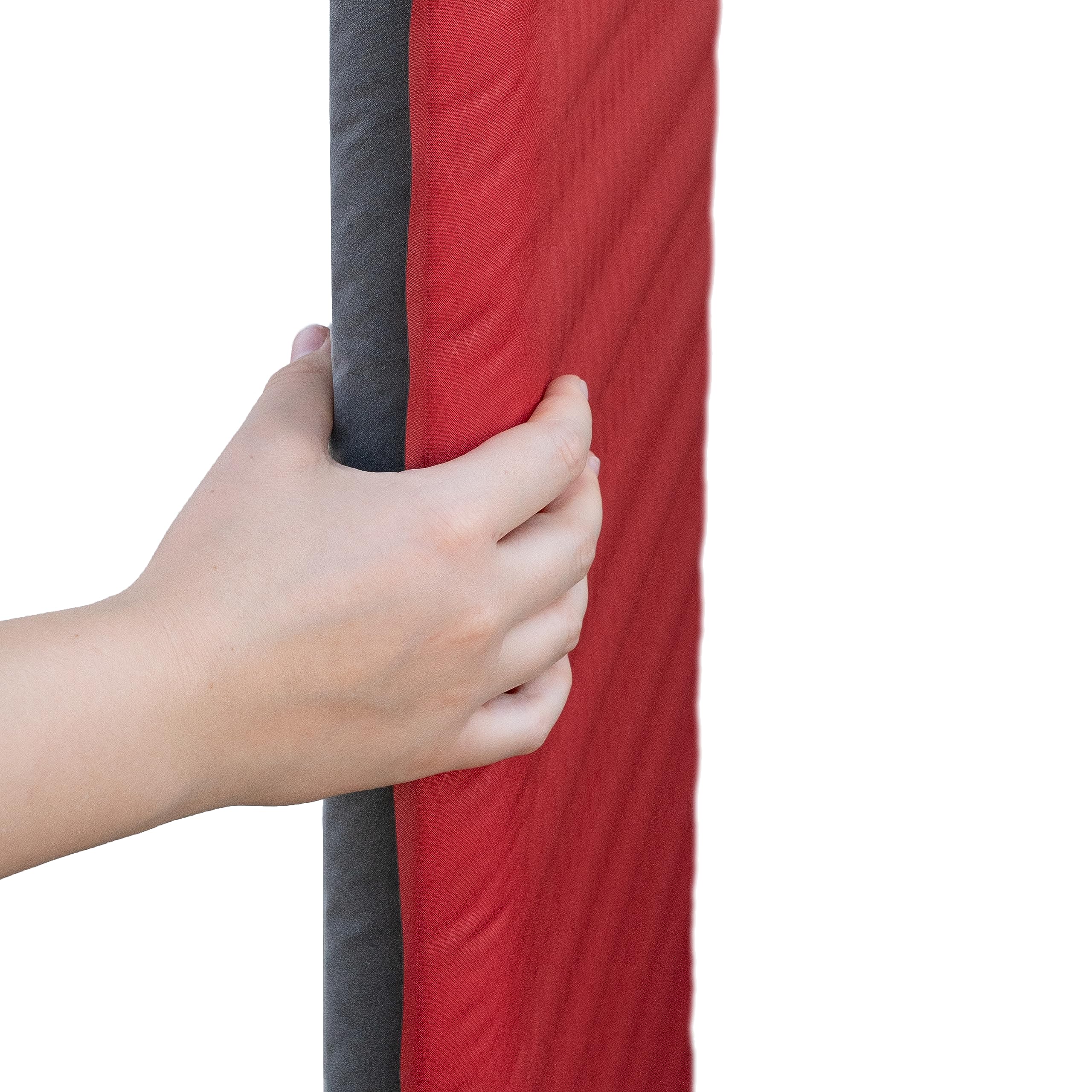 outdoorer selbstaufblasbare Isomatte Trek Bed 3 in Rot - Camping- und Trekking-Isomatte, selbstaufblasend, 5 cm hoch, leicht und kleines Packmaß
