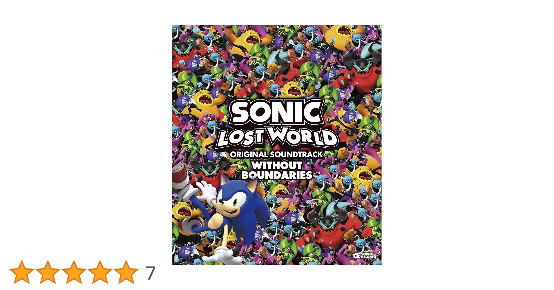 SONIC LOST WORLD ORIGINAL SOUNDTRACK 超レア Sonic Lost World Original Soundtrack FLAC + Scans - Without