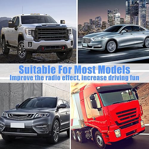 Miniatura 149 de Antena para Mini Cooper 2002-2024 Mini Cooper Accesorios, 7 pulgadas Mini Cooper Antena Corta de Repuesto de Antena de Radio Mástil